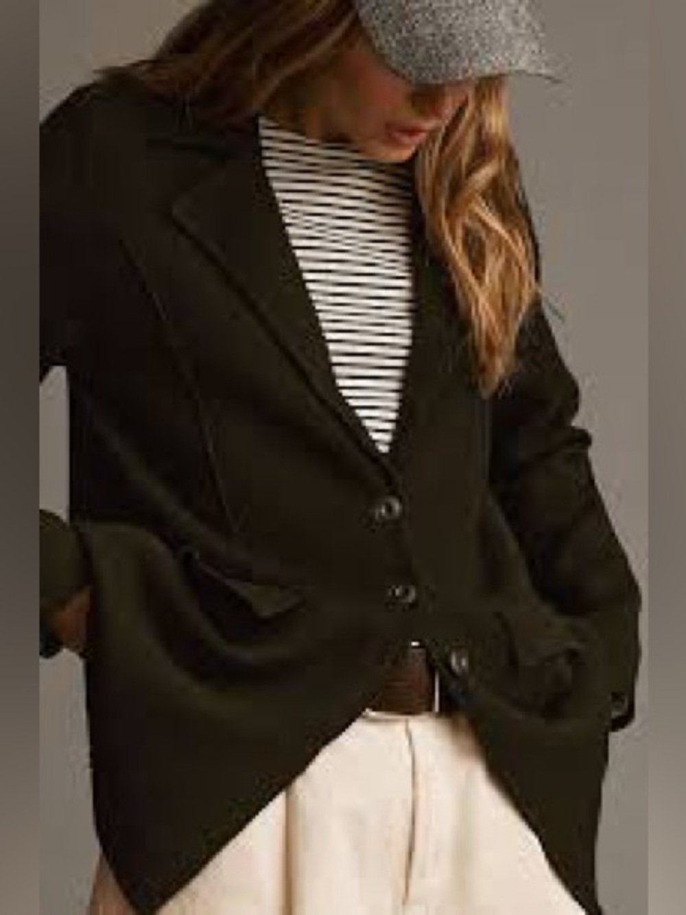 By Anthropologie Longline Blazer (Sweater Knit) - Picture 4 of 8
